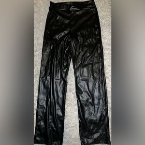 Plus Size Leather Pants- PLT